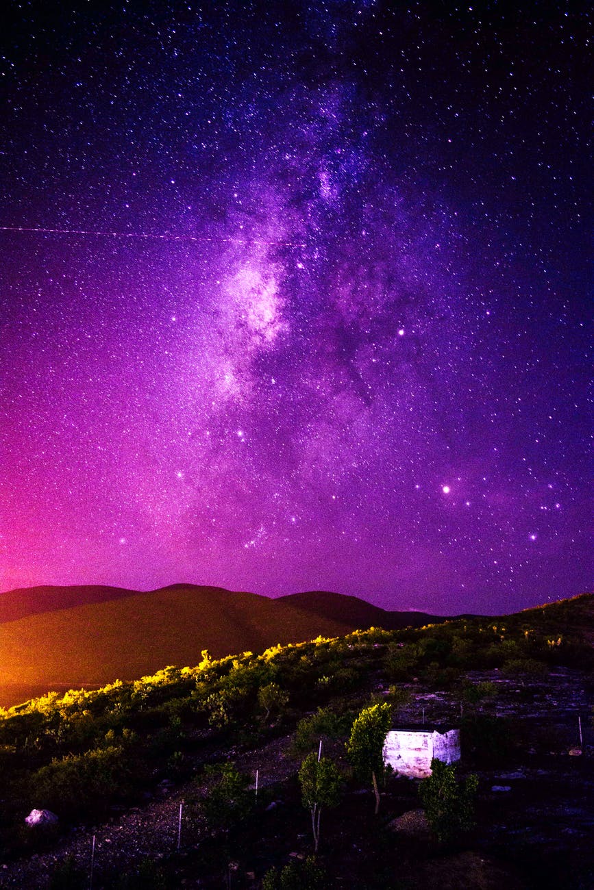 amazing astronomy background bright